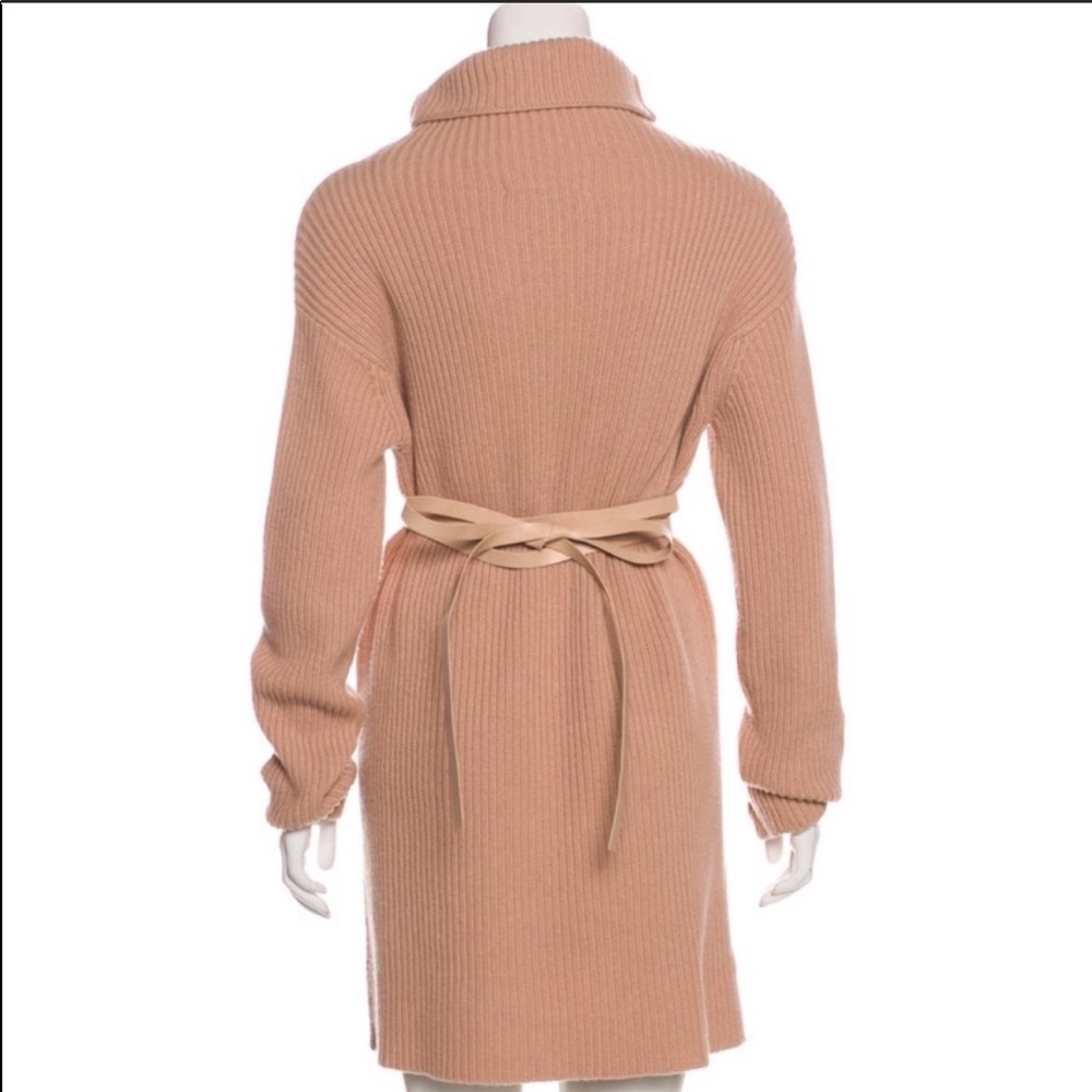 Valentino Ribbed Wool & Cashmere Sweater Dress - Picture 5 of 9
